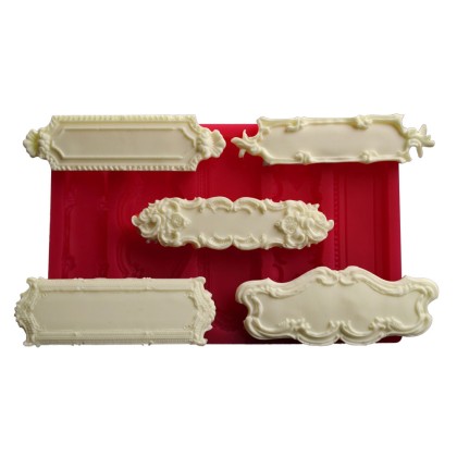 Силиконов калъп "Различни видове табелки"