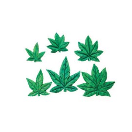 Силиконов калъп "Листа - 6 размера