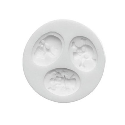 Силиконов калъп "Черепи"