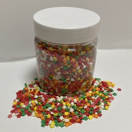 Захарна поръска "Цветлета" - Шарени - 350гр