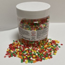 Захарна поръска "Цветлета" - Шарени - 350гр