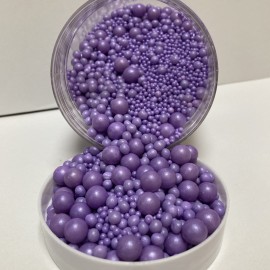 Захарна поръска "Перли" микс - лилав - 500гр