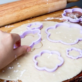 Комплект кутери "Цвете" - 6 елемента