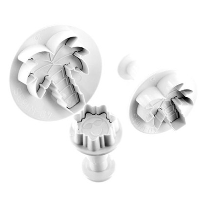 Комплект кутери с ежектор "Слънце и палма" - 3 елемента