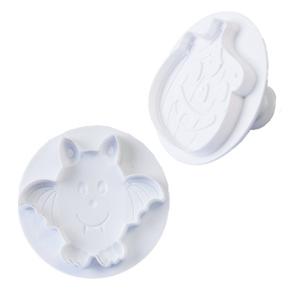 Комплект кутери с ежектор "Прилеп и тиква" - 2 елемента