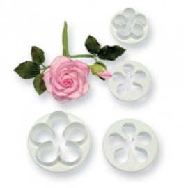 Комплект кутери "Цветно цвете" - 4 елемента