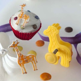 Комплект кутери с ежектор "Животни" - 4 елемента