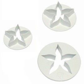 Комплект кутери "Големи чашелистчета" - 3 елемента