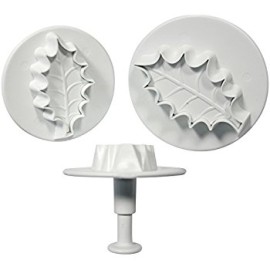 Комплект кутери с ежектор "Малко новогодишно листо" - 3 елемента