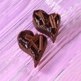 Метален кутер пасти "Сърце" 