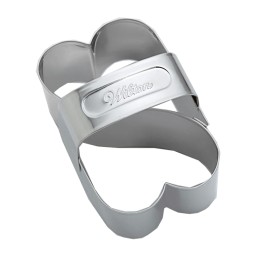 Метален кутер пасти "Сърце" 