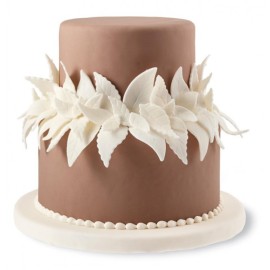 Комплект метални кутери "Листо на цвете" - 3 елемента