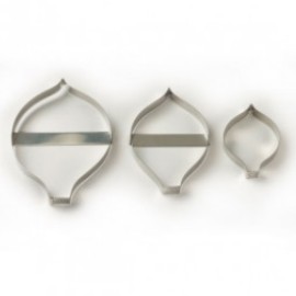 Комплект метални кутери "Калия" - 3 елемента