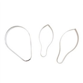 Комплект метални кутери "Магнолия" - 3 елемента