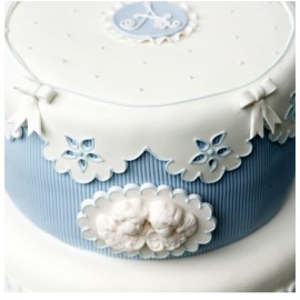 Кутер бродерия дантела BA394