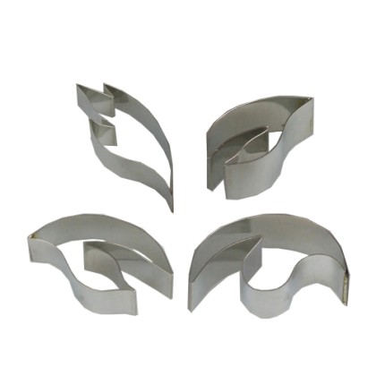 Комплект метални кутери бенисон "Силует" - 3 елемента