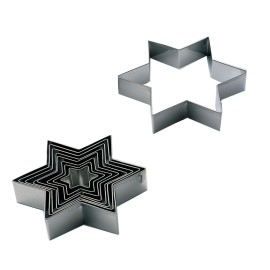Комплект метални кутери "Звезда блъча" - 7 елемента