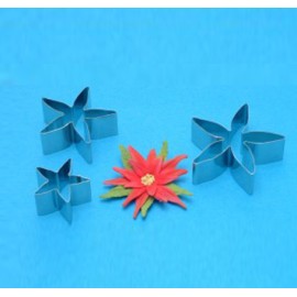 Комплект метални кутери "Чашелистчета" - 3 елемента