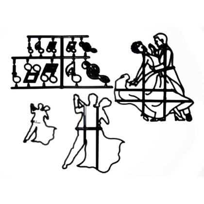 Кутер пачуърк "Танцуваща двойка"