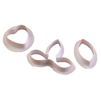 Комплект кутери "Теменужена Орхидея" - 3 елемента