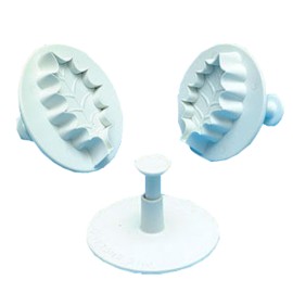 Комплект кутери с ежектор "Голямо листо на зеленика" - 3 елемента