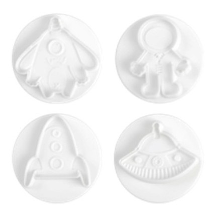 Комплект кутери с ежектор "Космос" - 4 елемента