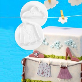 Комплект кутери с ежектор "Дамски дрехи" - 4 елемента