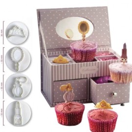 Комплект кутери с ежектор "Красота" - 4 елемента