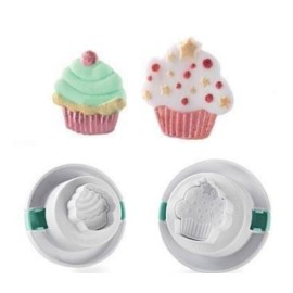 Комплект кутери с ежектор "Кексчета" - 2 елемента
