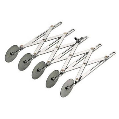 Раздвижен нож - едностранен с 5 колела