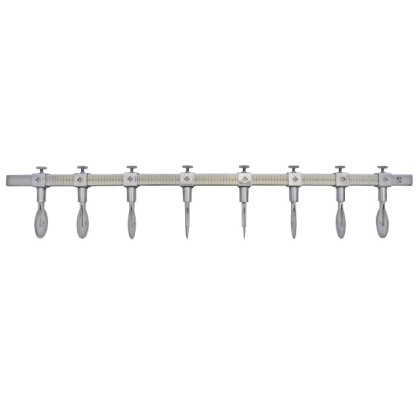 Раздвижен нож - с 8 колела