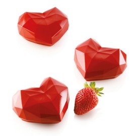 Силиконова форма Сърце "Amorini Origami"