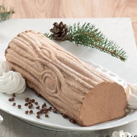 Силиконова форма Дънер "Kit Buche Wood"