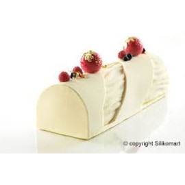 Силиконова форма Дънер "Kit Buche Wood"