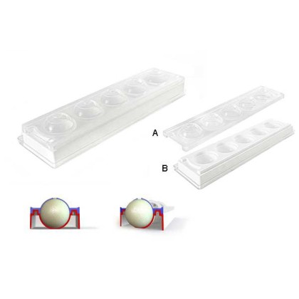 Силиконова форма сфера "MUL3D Ø48"