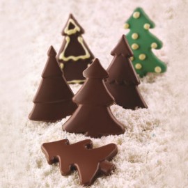 Силиконова форма "Коледна Елха"