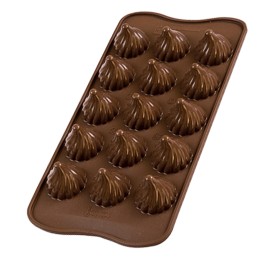 Силиконова форма "Шоколадов пламък"