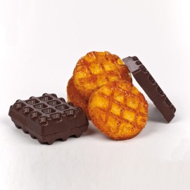 Силиконова форма мини гофрета - SF147