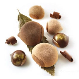 Силиконова форма кестен "Marron Glace 110"