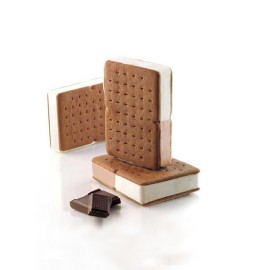 Силиконова форма за сладолед "BISC04 DOUBLE"