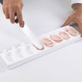 Силиконова форма за сладолед "GEL01 - MINI CLASSIC" - 8 гнезда