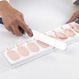 Силиконова форма за сладолед "GEL01 - MINI CLASSIC" - 8 гнезда