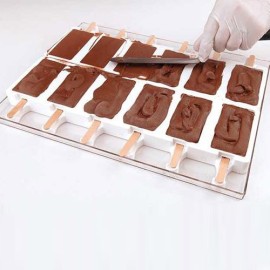 Силиконова форма за сладолед "SET GEL02 - Шоко"