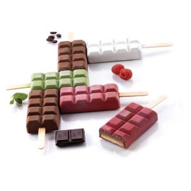 Силиконова форма за сладолед "SET GEL02 - Шоко"