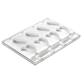 Силиконова форма за сладолед "SET GEL03 - Сърца"