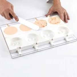 Силиконова форма за сладолед "SET GEL07 - Усмивка"