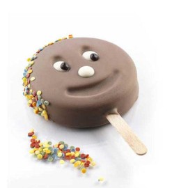 Силиконова форма за сладолед "SET GEL07 - Усмивка"