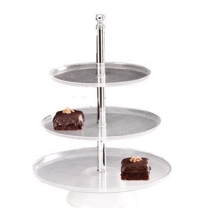 Поликарбонатна стойка "Кристал" - 3 етажа