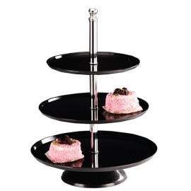 Поликарбонатна стойка "Черна" - 3 етажа