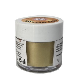 Перлена боя прах - Ярко Злато  7гр декоративна Неядлива